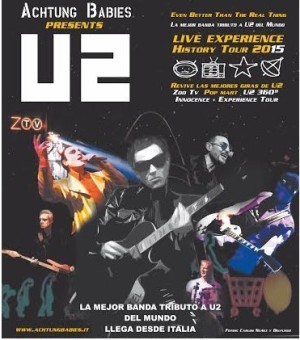 Achtung babies presents U2, concierto en Santiago