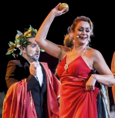 La Bella Helena de Troya en el Teatro Cervantes dentro del 32 festival de teatro de Málaga