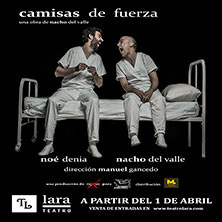 ‘Camisas de fuerza’, una comedia de locura en el Teatro Lara de Madrid