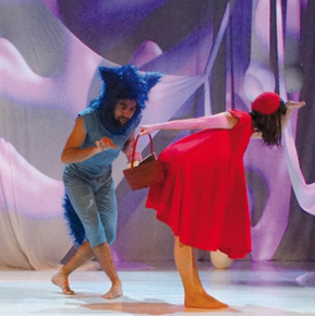 Caperucita. Ciclo de Teatro Infantil en 2015 en el Teatro Echegaray