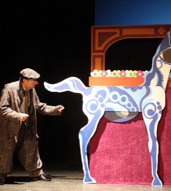 Viajeros del carrusel. Ciclo de Teatro Infantil en 2015 en el Teatro Echegaray