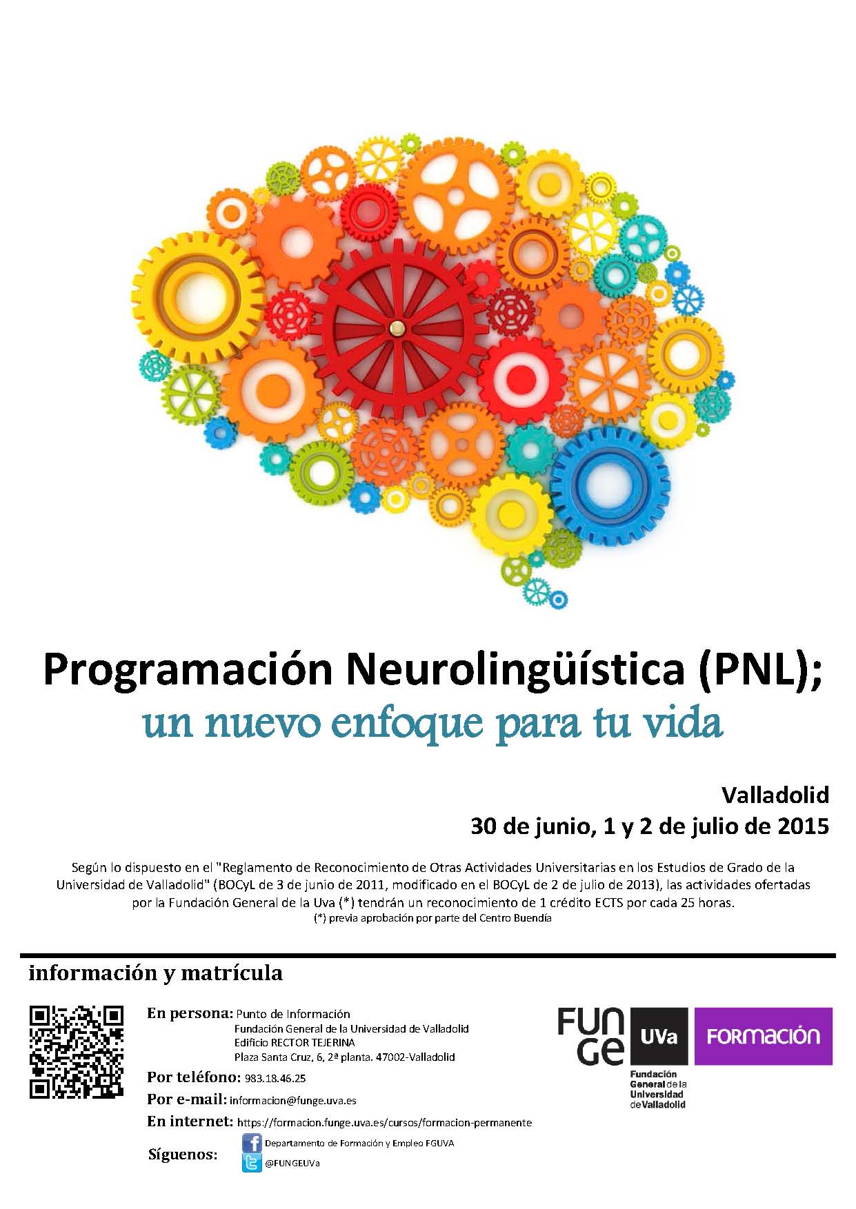 `Curso Programación Neurolingüística ´ organizado por Funge