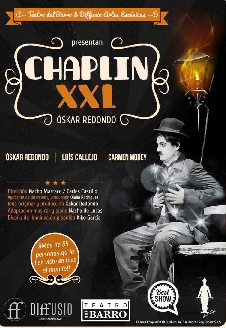 `Chaplin XXL´en el Teatro Zorrilla