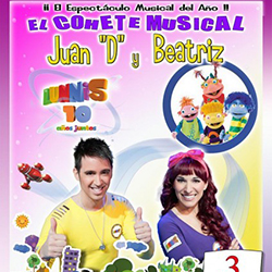 ‘El Cohete Musical: Juan D y Beatriz’ teatro para niños en Pontevedra
