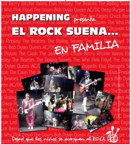 `El Rock suena en familia´ en el Teatro Zorrilla