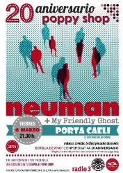 `Neuman y My Friendly Ghost  20 Aniversario Poppy Shop´en la Sala Porta Caeli Global Music