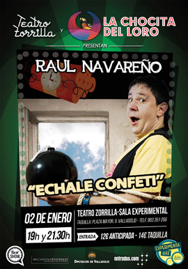 `Raúl Navareño´en el Teatro Zorrilla