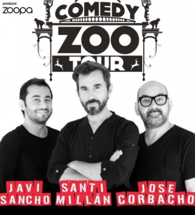 Santi Millán, José Corbacho y Javi Sancho, espectáculo en Ferrol