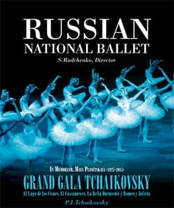 Gran Gala Tchaikovsky – Russian National Ballet en el Fórum