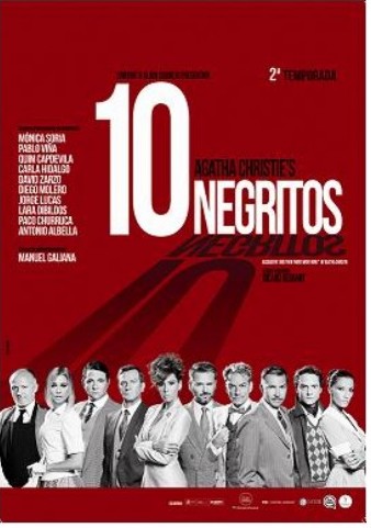 Diez negritos, teatro en A Coruña