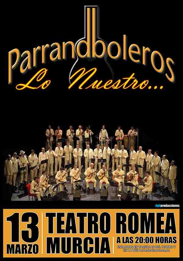 Parrandboleros en concierto en el Teatro Romea