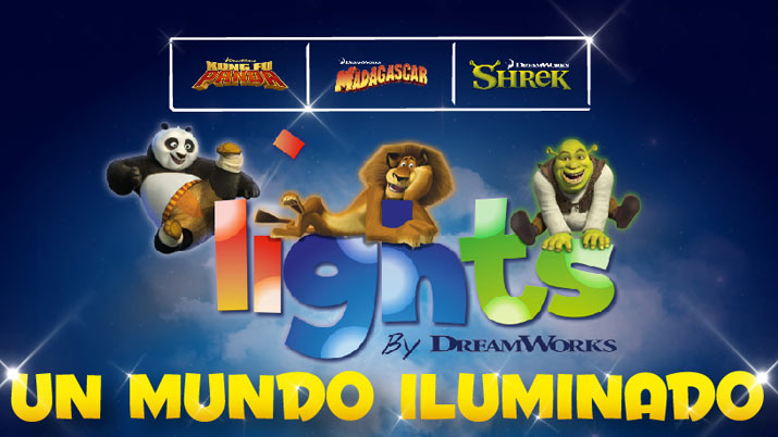 Exposición ‘Lights by Dreamworks’ en el Centro Comercial Nueva Condomina