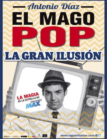 Antonio Diaz El Mago Pop presenta La Gran ilusion en el Teatro Alameda de Malaga