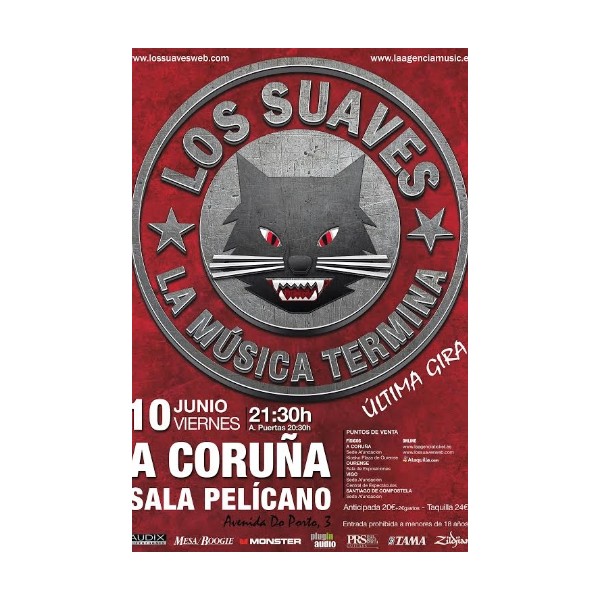 Los Suaves concierto en A Coruña