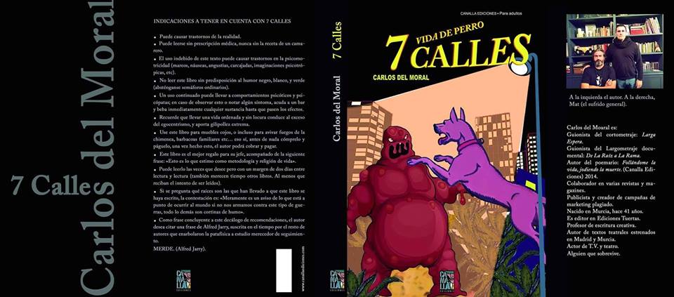 Presentación del libro ‘7 Calles’ de Carlos del Moral en Murcia