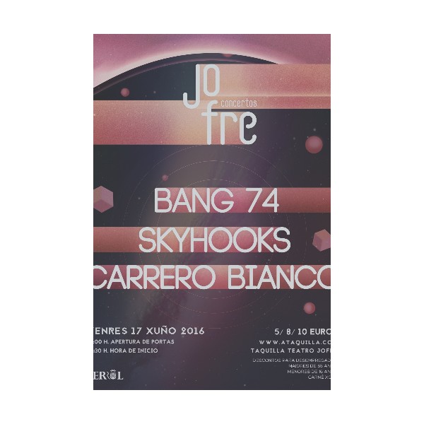 Bang 74, Skyhooks y Carrero Bianco concierto en Ferrol