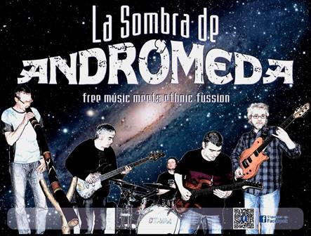 La Sombra de Andrómeda en directo en El Cazurro