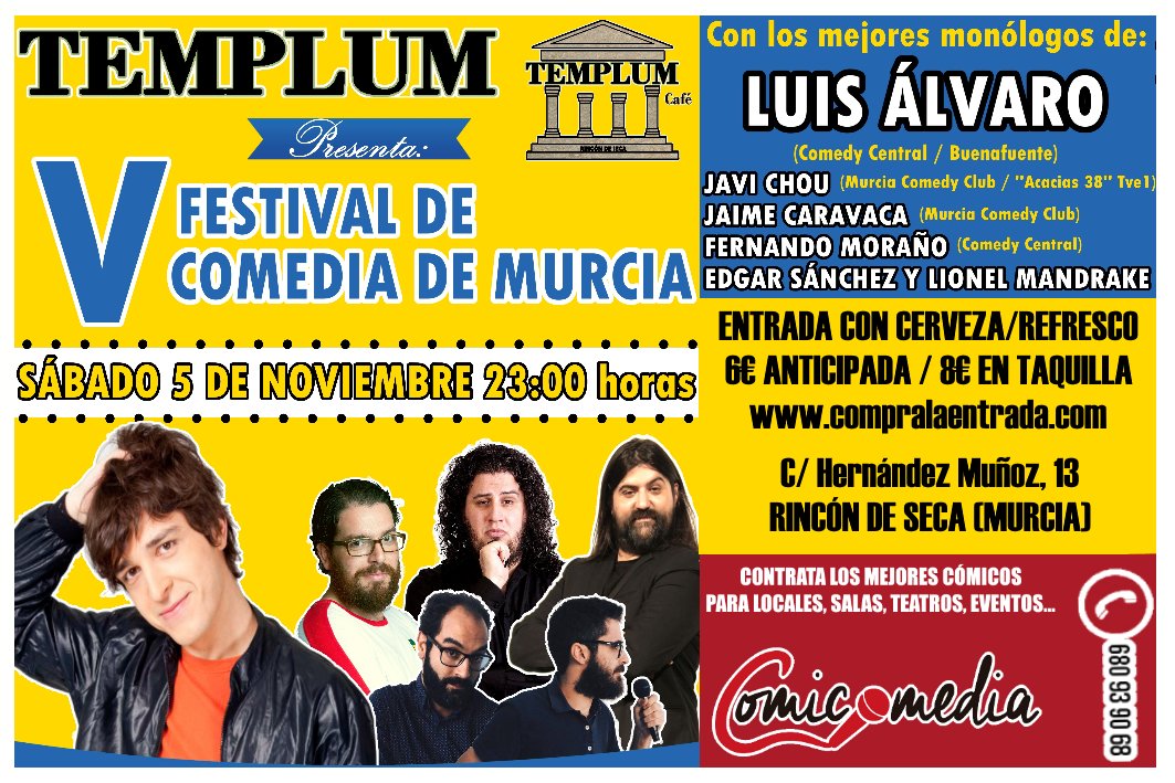 V Festival de Comedia de Murcia