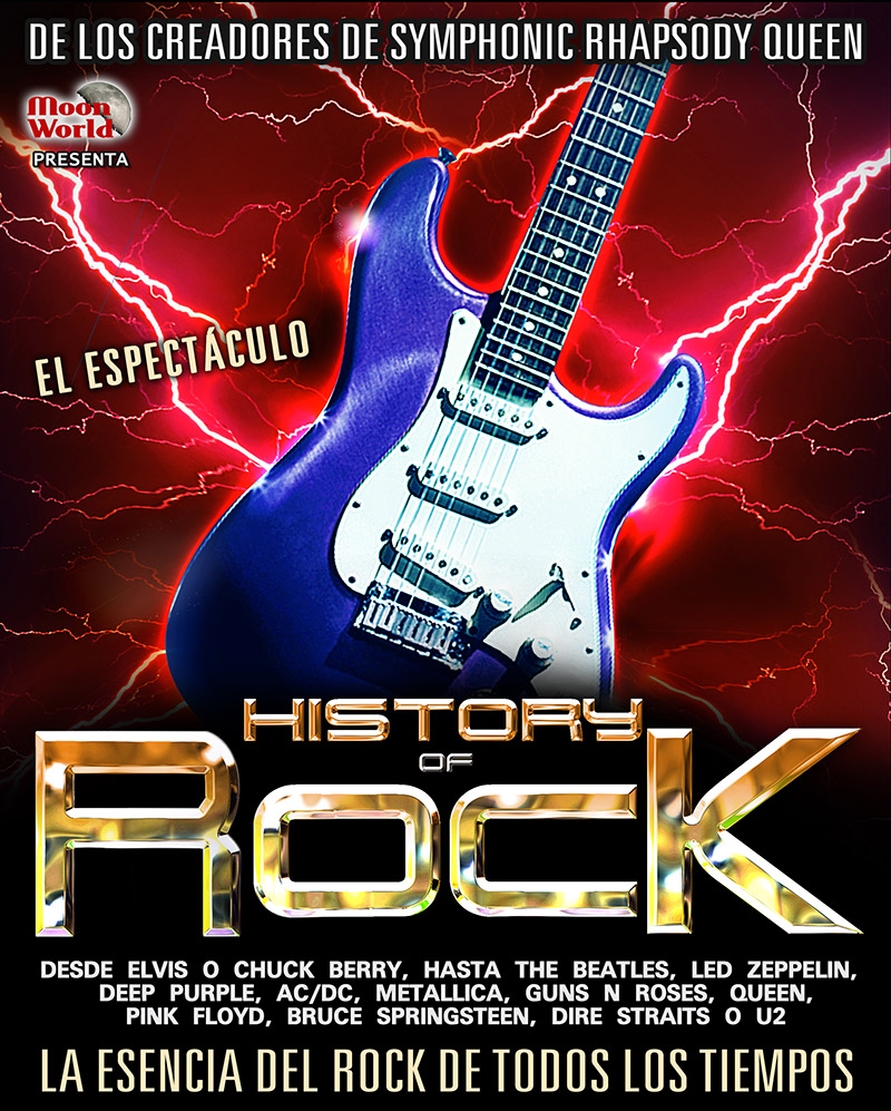 The history of rock, espectáculo musical en Santiago de Compostela