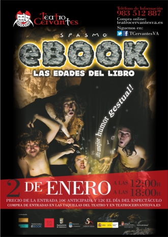 `eBook: Las Edades del Libro´ en el Teatro Cervantes