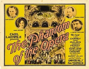 ‘The phantom of the Opera’ en la Filmoteca de Cantabria