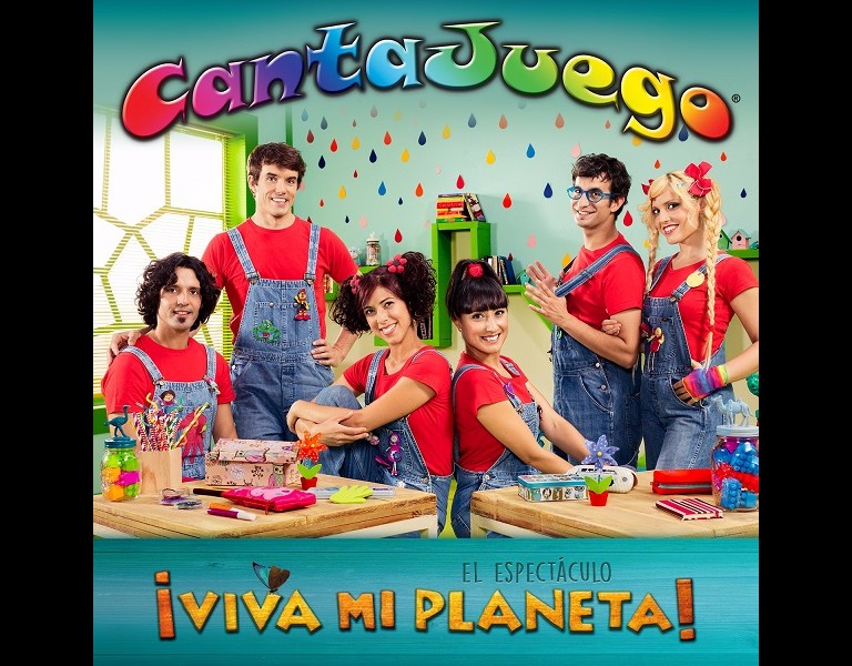 Cantajuego, gira «Mi planeta 2017», espectáculo para niños en Santiago