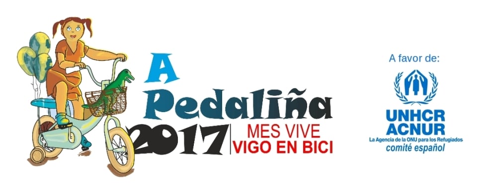 A Pedaliña, fiesta de la bicicleta en Vigo