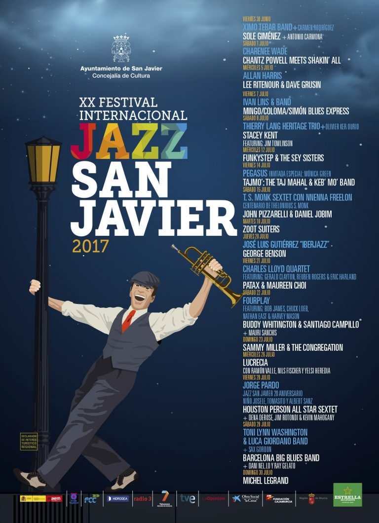Programación Festival Internacional Jazz San Javier La Guía GO!
