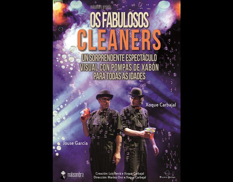 Os fabulosos cleaners, teatro en A Coruña