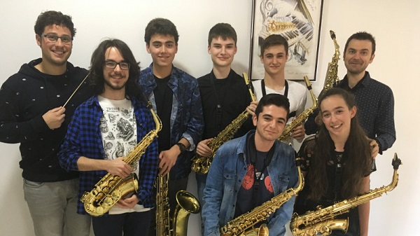 Ensemble de saxofones en el Centro Botín
