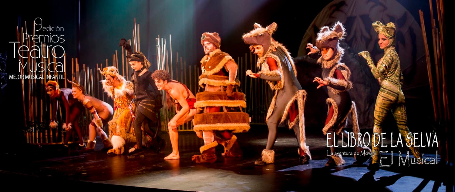 El musical ‘El libro de la selva. La aventura de Mowgli’ en el Teatro Villa de Molina