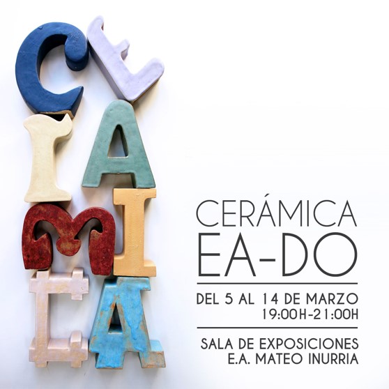 Exposicion Ceramica EA-DO en EADO