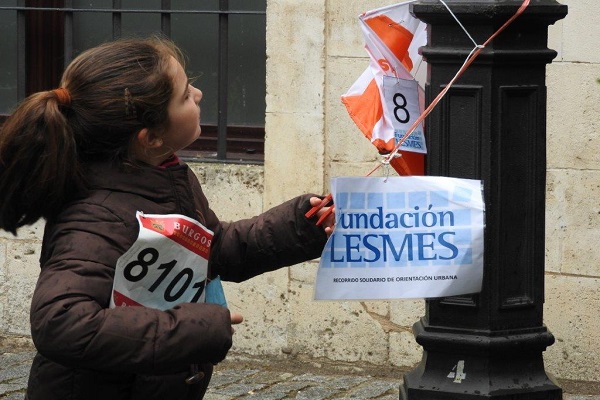 XI Recorrido Solidario de Orientación Urbana de la Fundación Lesmes en Burgos