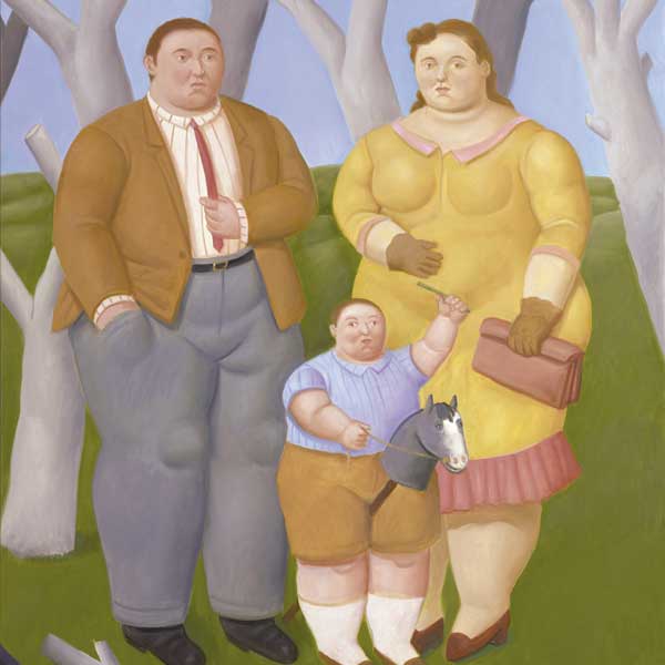 Fernando Botero: Pinturas recientes en Marlborough Barcelona