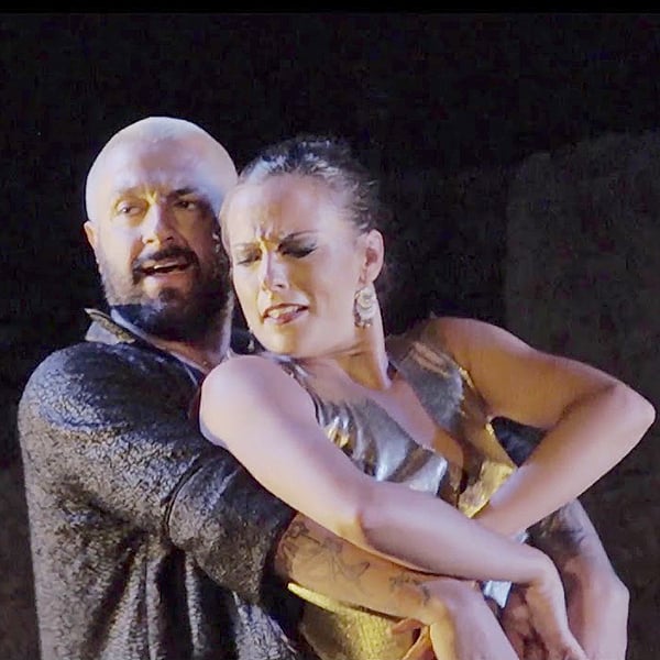 Dionisio (Rafael Amargo) en Teatro Romano de Mérida en Badajoz