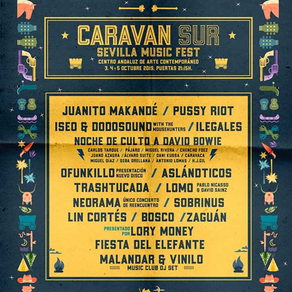 Concierto de Caravan Sur Music Fest 2019 en Centro Andaluz de Arte Contemporáneo  en Sevilla