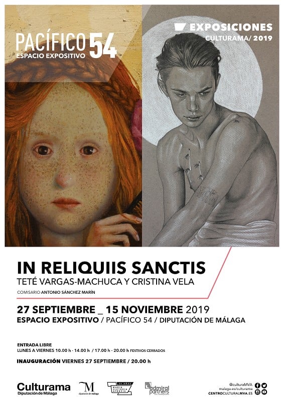 Exposición IN RELIQUIIS SANCTIS en Pacífico 54 de Málaga