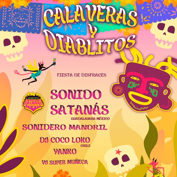 Concierto de Calaveras y Diablitos en Caracol en Madrid
