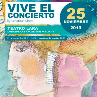 Concierto de VIVE el concierto en Teatro Lara en Madrid