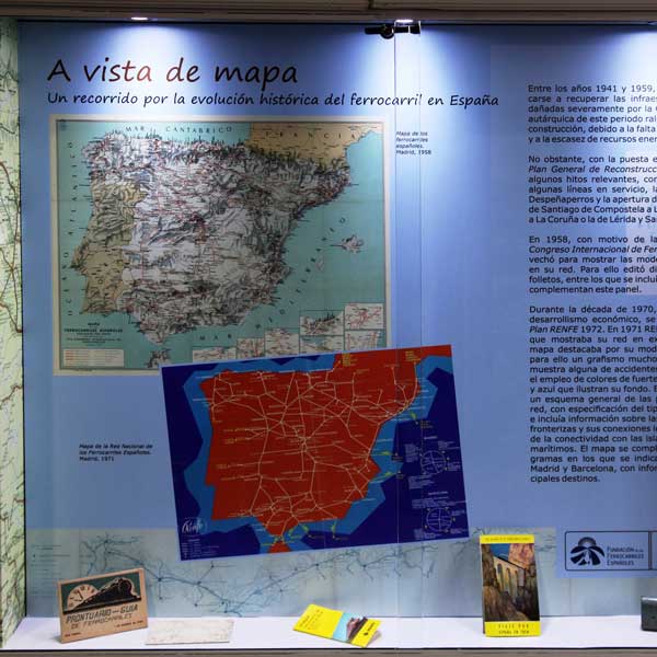 A vista de mapa en Museo del Ferrocarril en Madrid