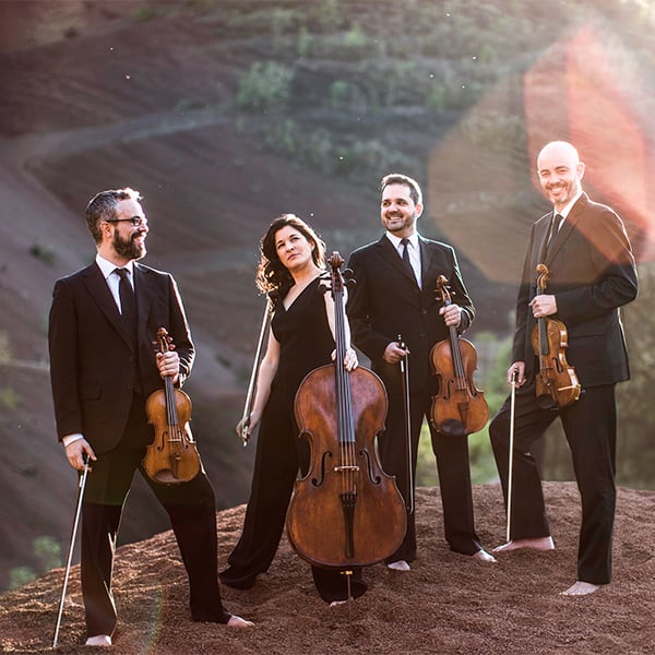 Concierto de Cuarteto Quiroga en Museo Reina Sofía en Madrid