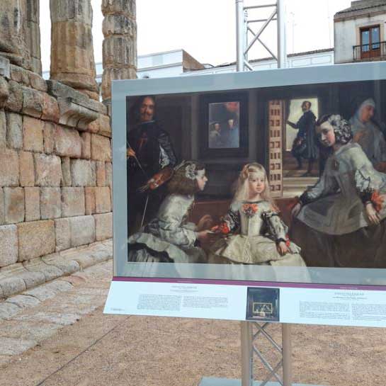 El Museo del Prado en Mérida en Templo de Diana en Badajoz