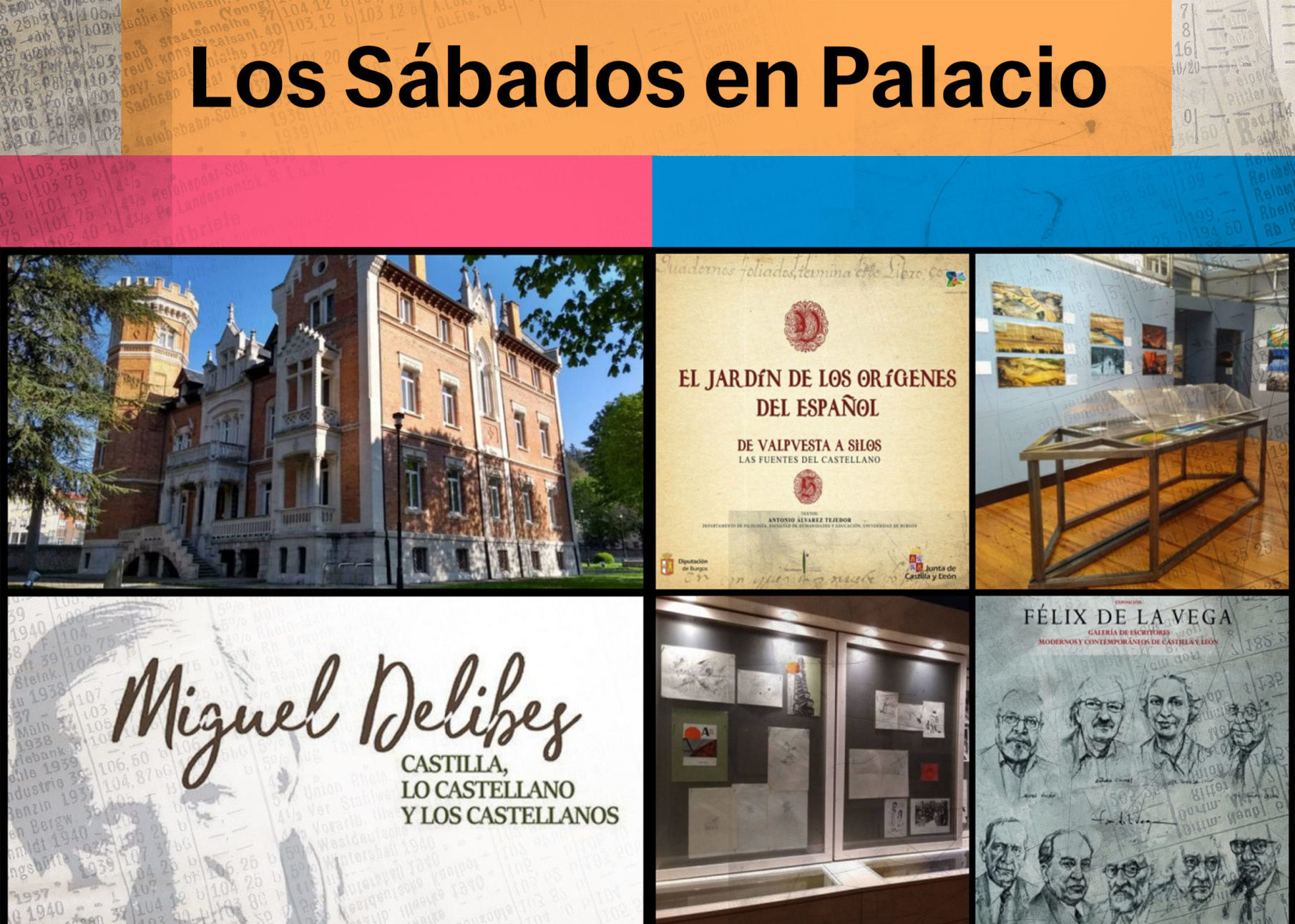 El Instituto Castellano y Leonés de la Lengua retoma su programa cultural 'Los Sábados en Palacio'.