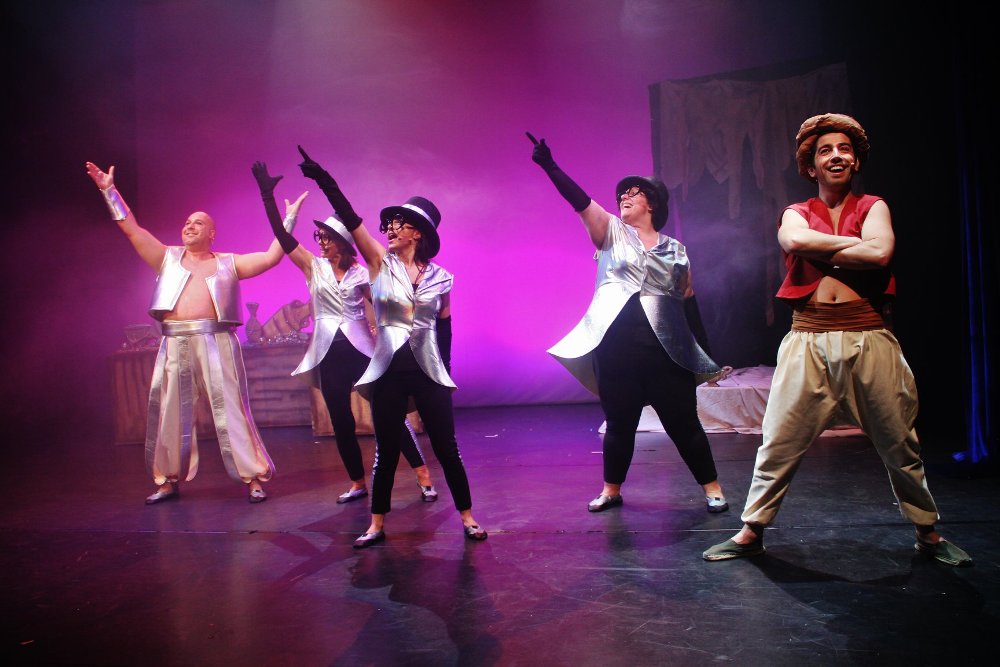 Aladino e a lámpada marabillosa, teatro familiar en Vigo