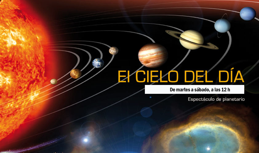 El Planetario del Museo de la Ciencia de Valladolid incorpora en su cartelera, a partir del viernes 14 de agosto, el programa en directo ‘El cielo del día’