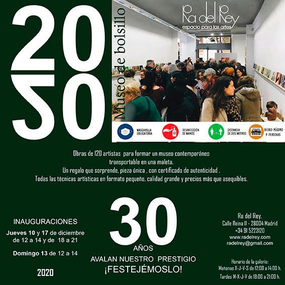 20×20 Museo de bolsillo en Ra del Rey en Madrid