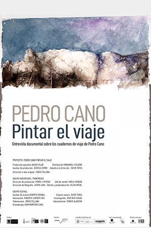 Pedro Cano pintar el viaje