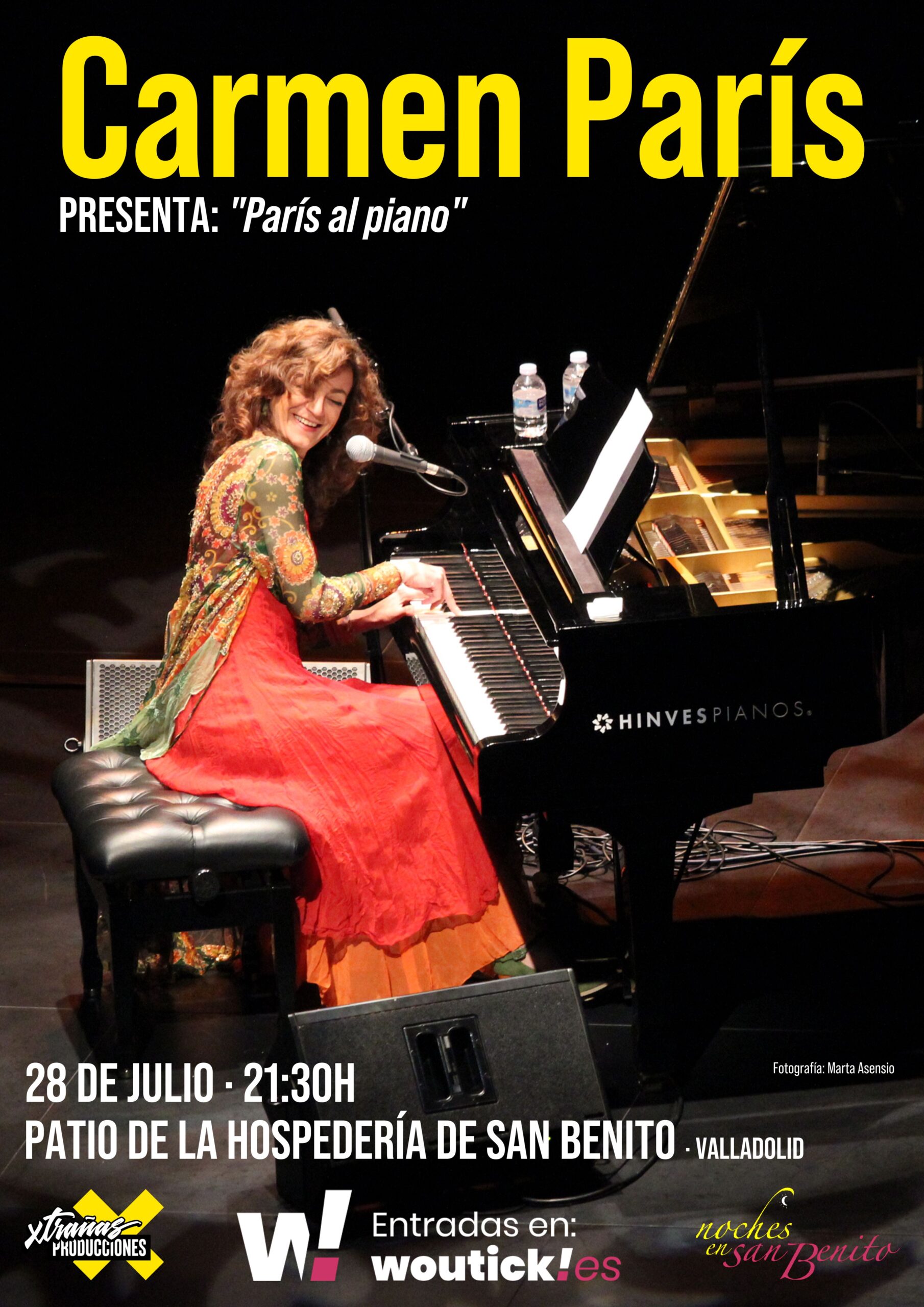 Carmen París en Valladolid