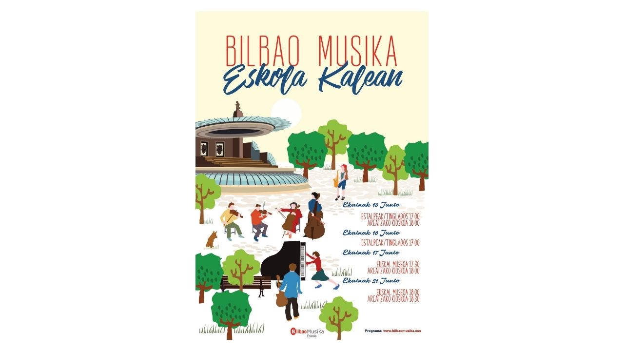 Bilbao Musika Eskola organiza una semana de actividades musicales en la calle