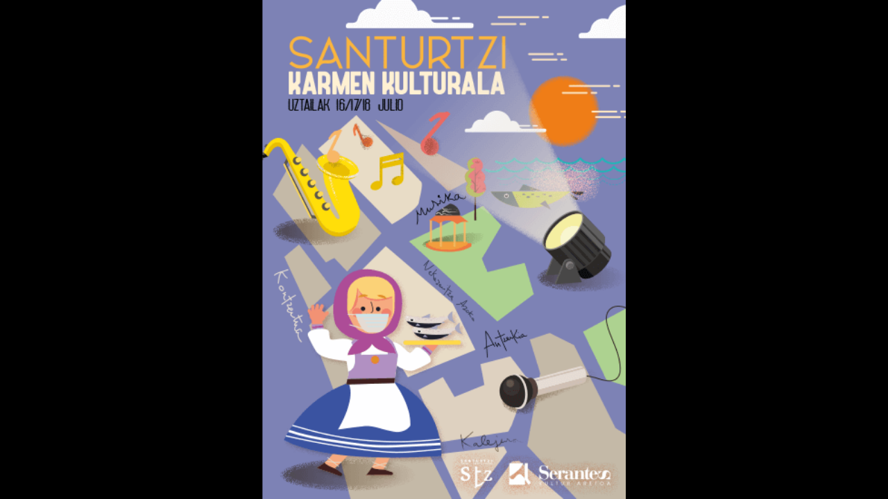 Santurtzi celebra El Carmen con seguridad y en pequeño formato